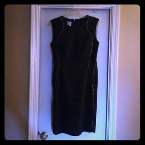 AnneKlein Black, fitted, sleeveless dress 4